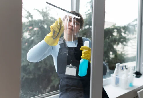 Nettoyage de vitres intérieures et extérieures à Juigné-des-Moutiers